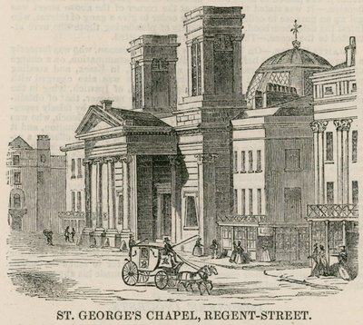 St Georges Chapel, Regent Street, London av English School