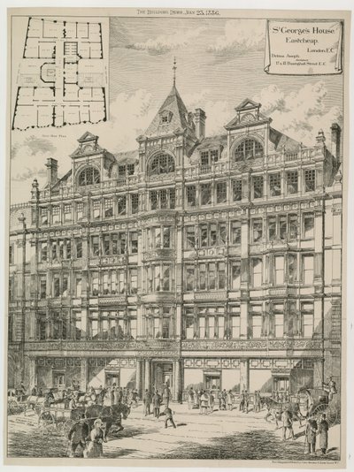 St Georges House, Eastcheap, London av English School