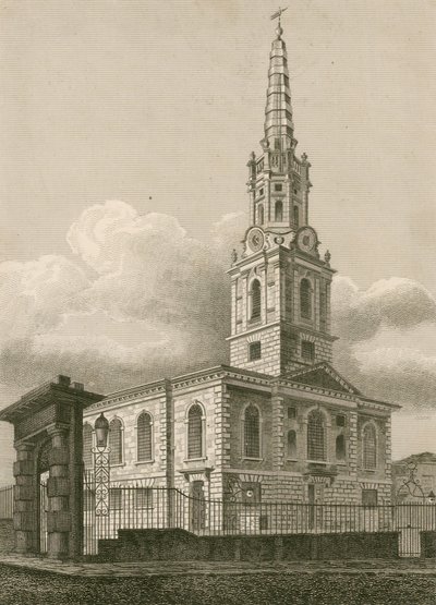 St Giles in the Fields, London av English School