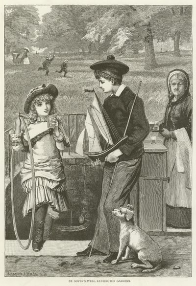 St Govers Well, Kensington Gardens av English School