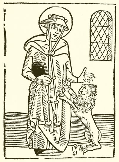 St. Hieronymus og hans løve av English School