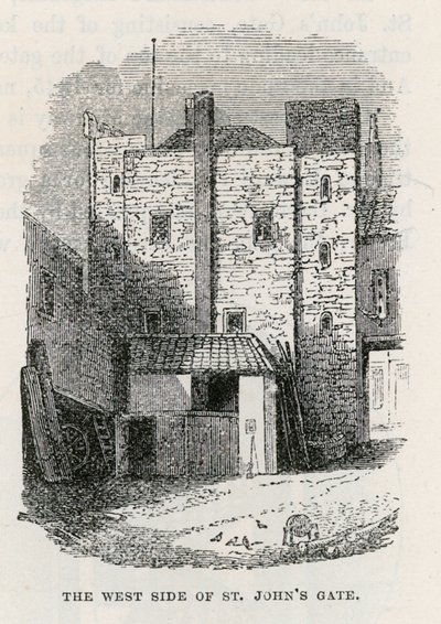 St Johns Gate, Clerkenwell  av English School