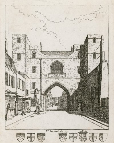 St Johns Gate, Clerkenwell  av English School