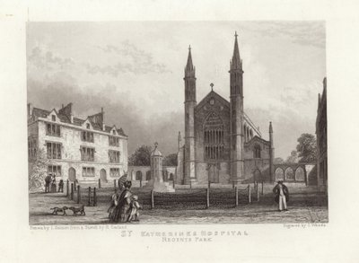 St Katherines sykehus av English School