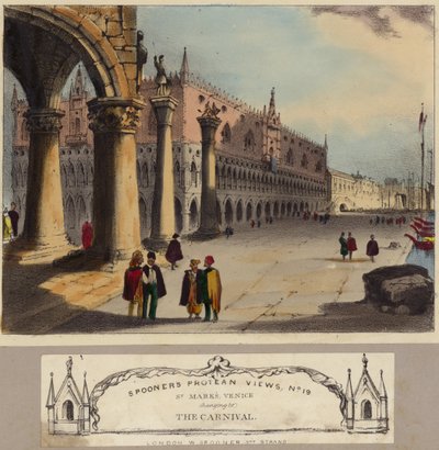 Markus-basilikaen i Venezia av English School