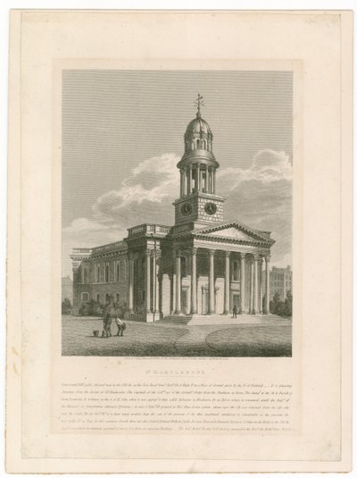 St Marylebone kirke av English School