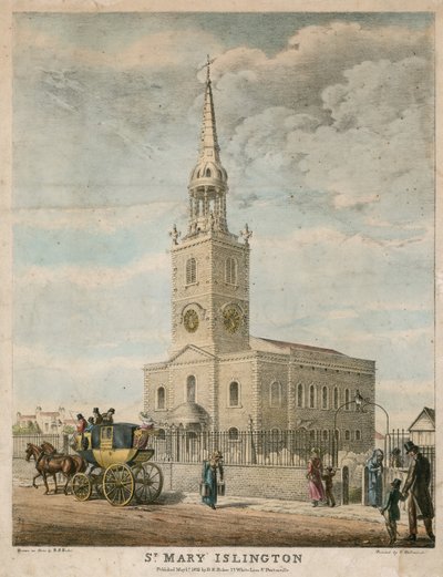 St Marys (ny kirke), Islington av English School
