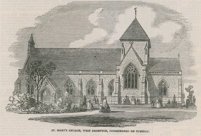 St Marys Church, West Brompton, London av English School