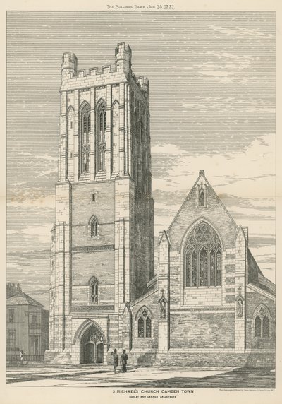 St Michaels Church i Camden Town av English School