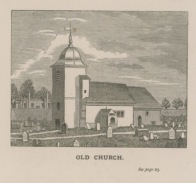 St Pancras gamle kirke av English School