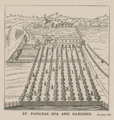 St Pancras Spa og hager av English School