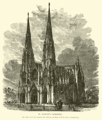St Patricks katedral av English School