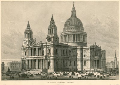 St Pauls Cathedral, London av English School
