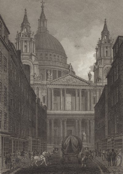 St Pauls Cathedral, London av English School