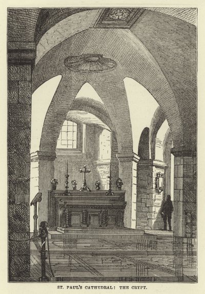 St Pauls Cathedral, krypten av English School