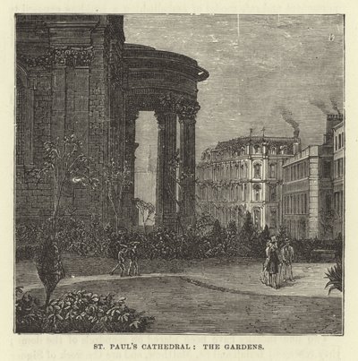 St Pauls Cathedral, Gardens av English School
