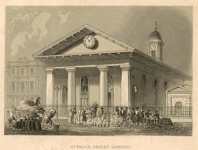 St Pauls, Covent Garden, London av English School
