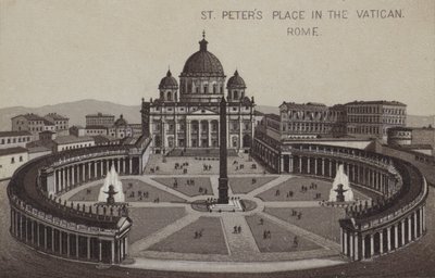 Petersplassen, Vatikanstaten, Roma, Italia av English School
