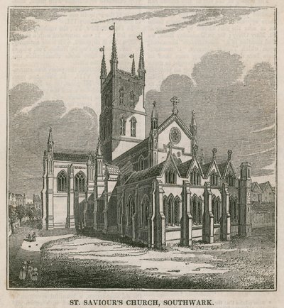 St Savios Church, Southwark, Surrey av English School