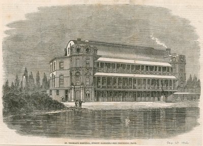 St Thomass Hospital, Surrey Gardens, London av English School