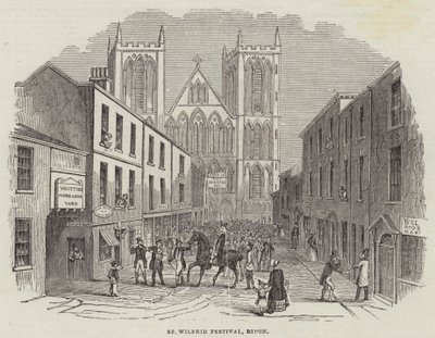 St Wilfrid Festival, Ripon (gravering) av English School