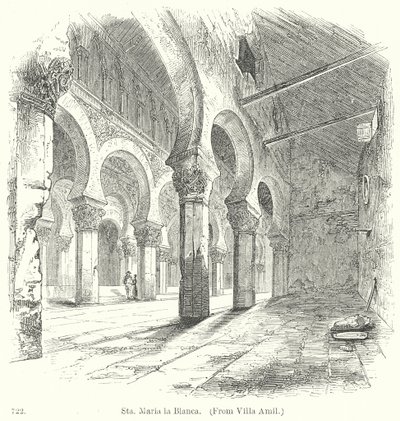 St. Maria den hvite (gravering) av English School