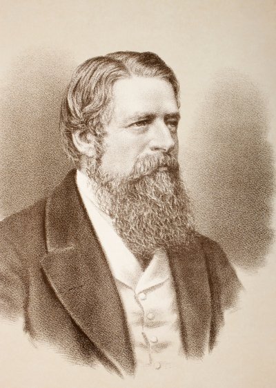 Stafford Henry Northcote, 1. jarl av Iddesleigh, ca. 1890 av English School