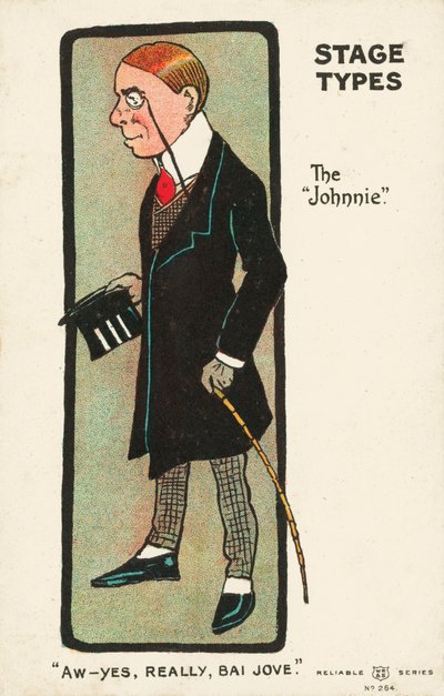 Scenetyper: "Johnnie" (fargelitho) av English School