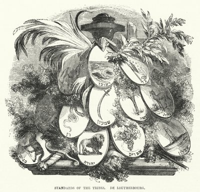 Standards of the Tribes, De Loutherbourg (gravering) av English School