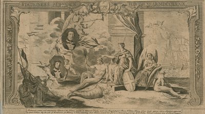 Almanakk for brevpapir for året 1780 av English School