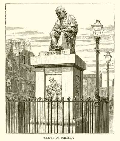 Statue av Johnson av English School