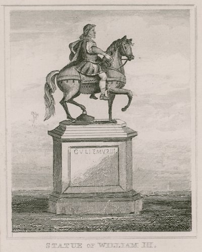 Statue av kong William den tredje, på St James