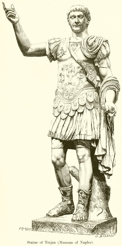 Statue av Trajan av English School
