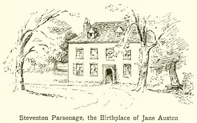 Steventon prestegård, fødestedet til Jane Austen av English School