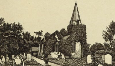 Stoke Poges kirke av English School