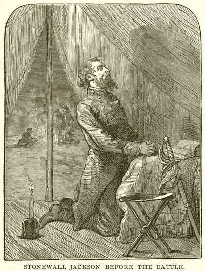 Stonewall Jackson før slaget av English School