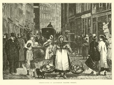 Gatescene i Amsterdam, Kalver Street av English School