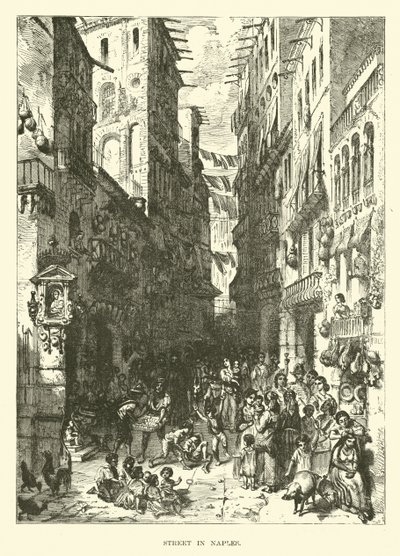Gate i Napoli av English School