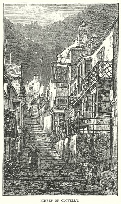 Clovellys gate (gravering) av English School