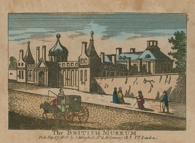 Gatebilde og British Museum av English School