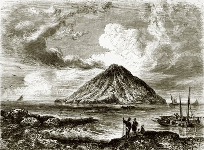 Stromboli - en av Lipari-øyene, nær Sicilia av English School