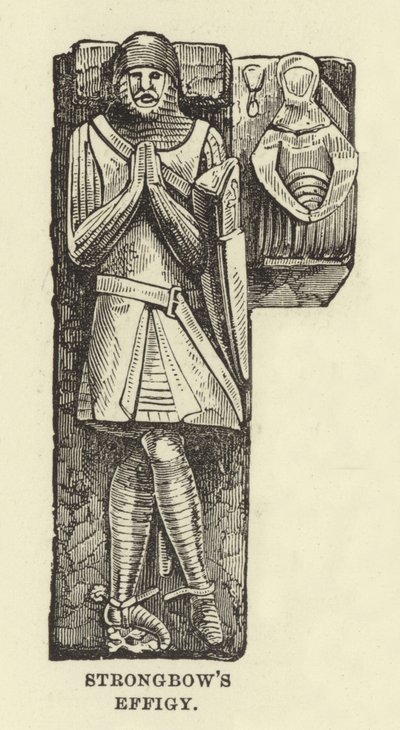 Strongbows Effigy av English School
