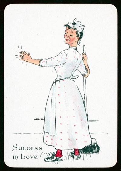 Suksess i kjærlighet (farge litho) av English School