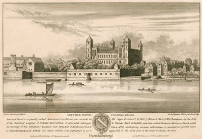Suffolk House (senere Northampton House og Northumberland House), Charing Cross, London av English School