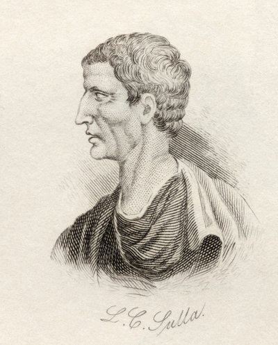 Sulla, fra 'Crabb's Historical Dictionary', utgitt 1825 av English School