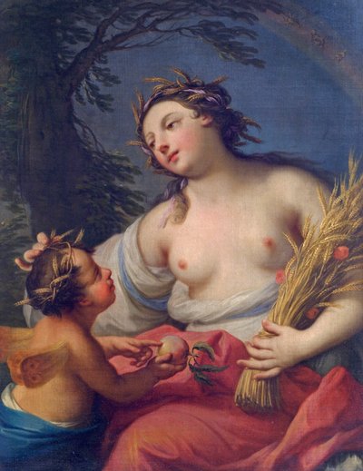 Sommer, ca. 1760 av English School