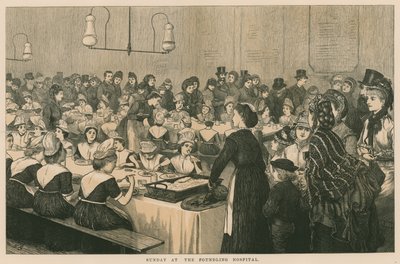 Søndag på Foundling Hospital av English School