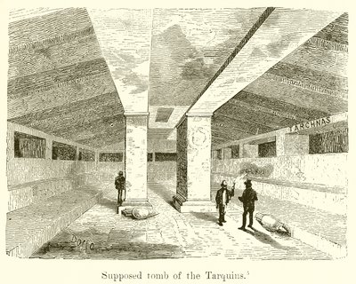 Antatt Tomb of the Tarquins av English School