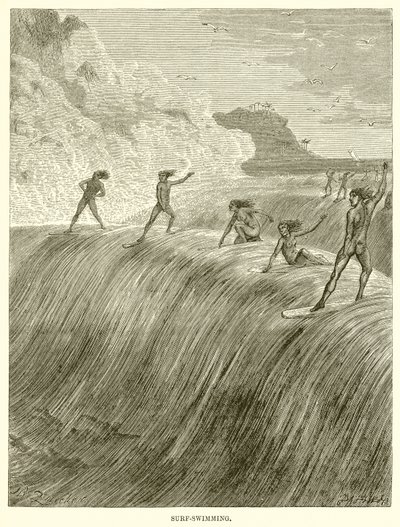 Surf-svømming av English School