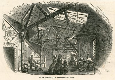 Swiss Armoury; eller Refreshment Room, Colosseum, Regents Park, London av English School